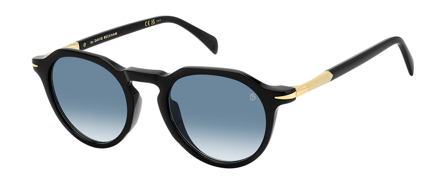 DB 1171/S - Black Gold - Dk Blue Shaded