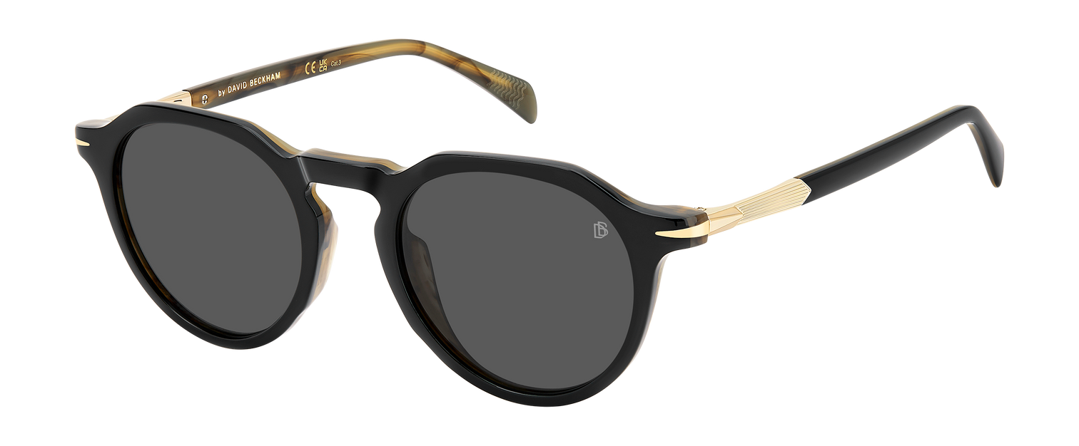 DB 1171/S - Striped Black Beige - Grey Antireflex