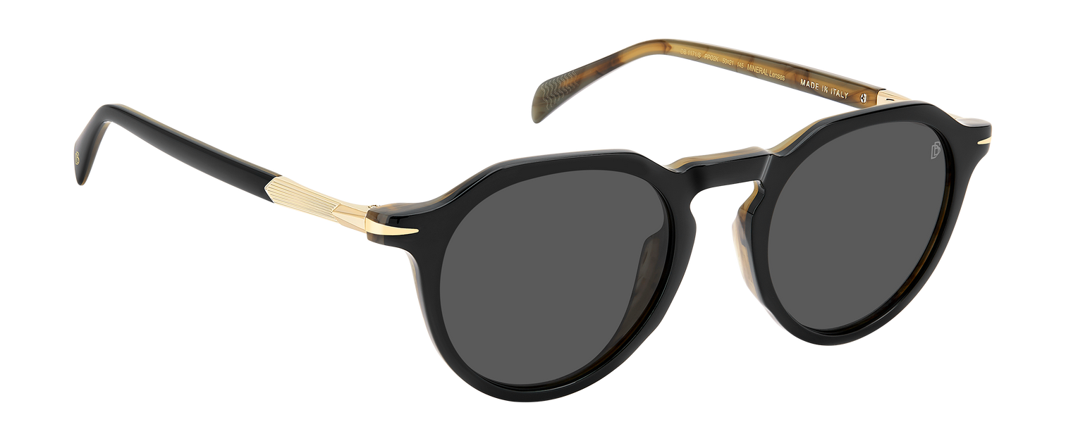 DB 1171/S - Striped Black Beige - Grey Antireflex