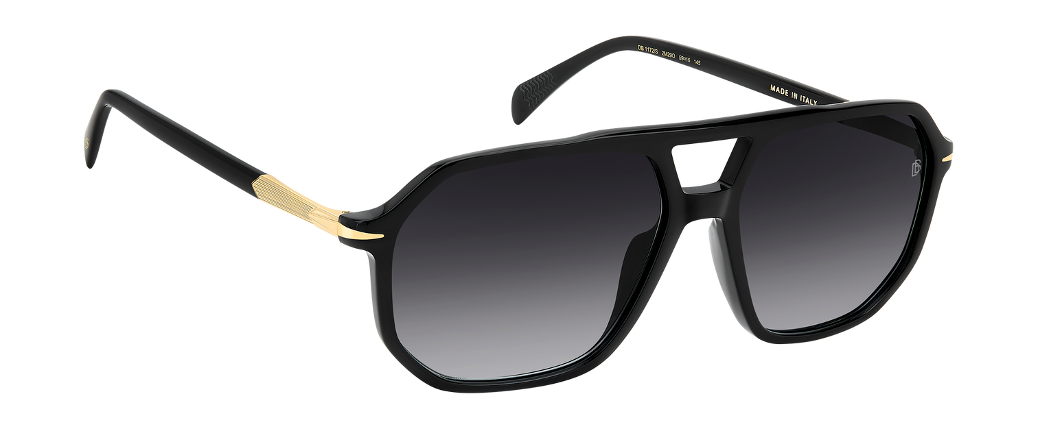 DB 1172/S - Black Gold - Dark Grey Shaded