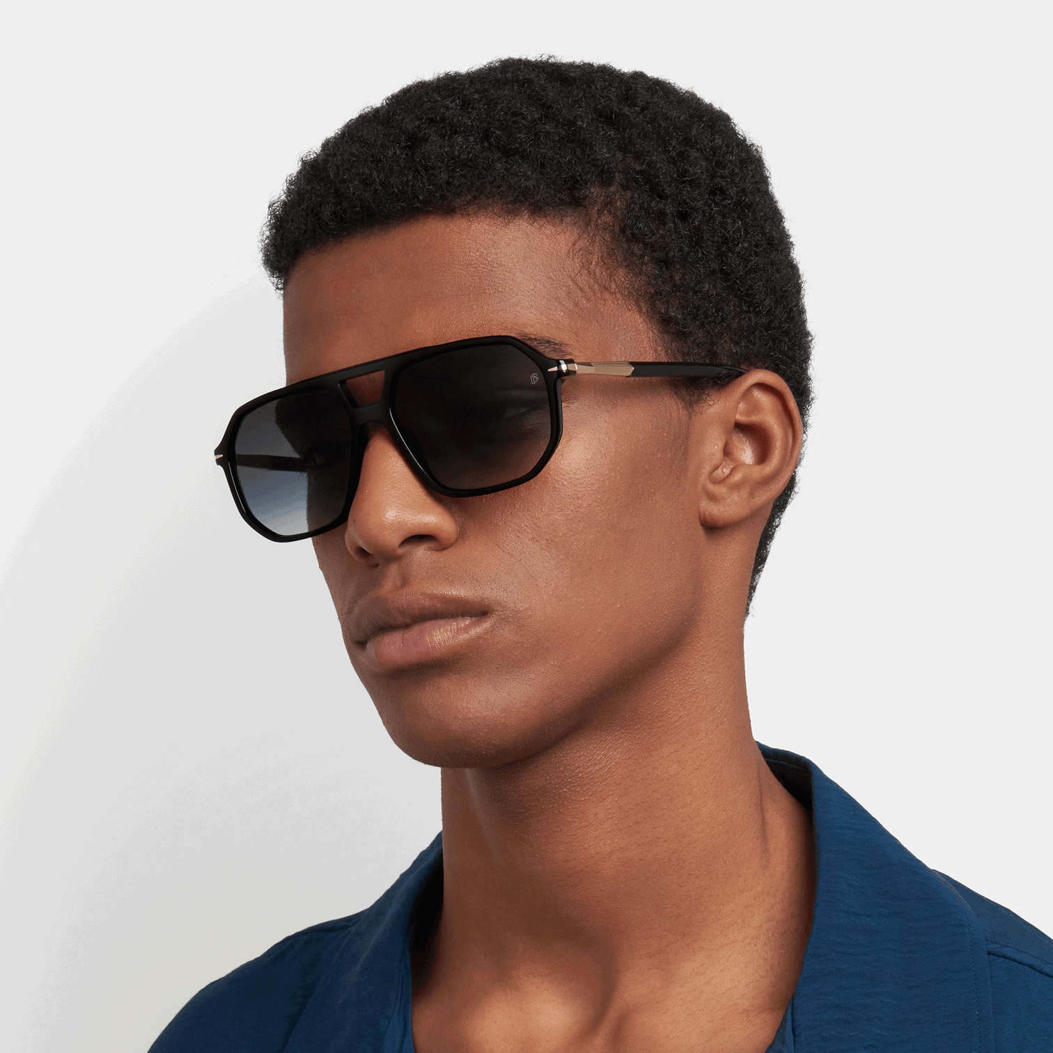 DB 1172/S - Black Dark Ruthenium - Grey Polarized