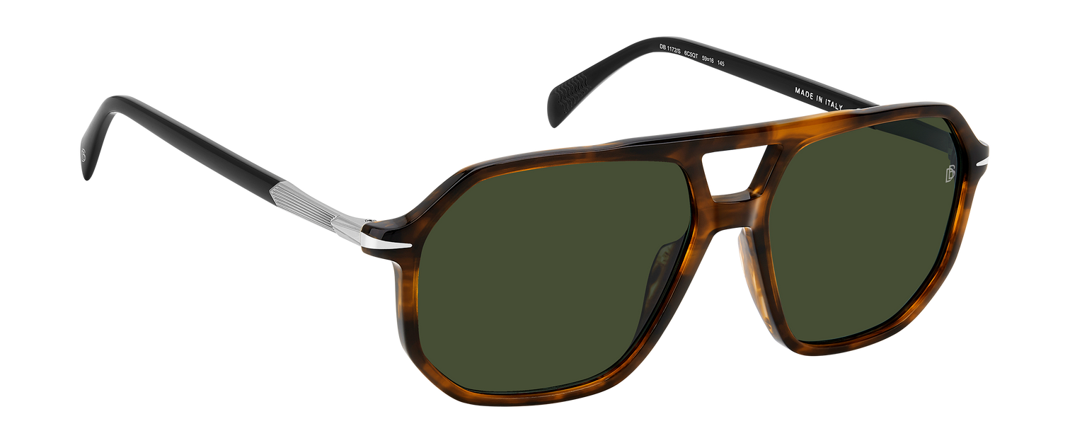 DB 1172/S - Brown Horn Ruthenium - Green