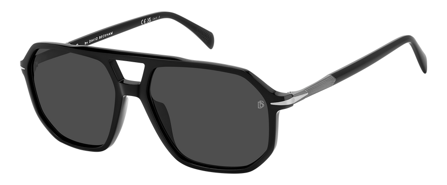 DB 1172/S - Black Dark Ruthenium - Grey Polarized