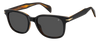 DB 1177/S - Marron rayé noir - Antireflex gris