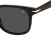DB 1177/S - Marron rayé noir - Antireflex gris