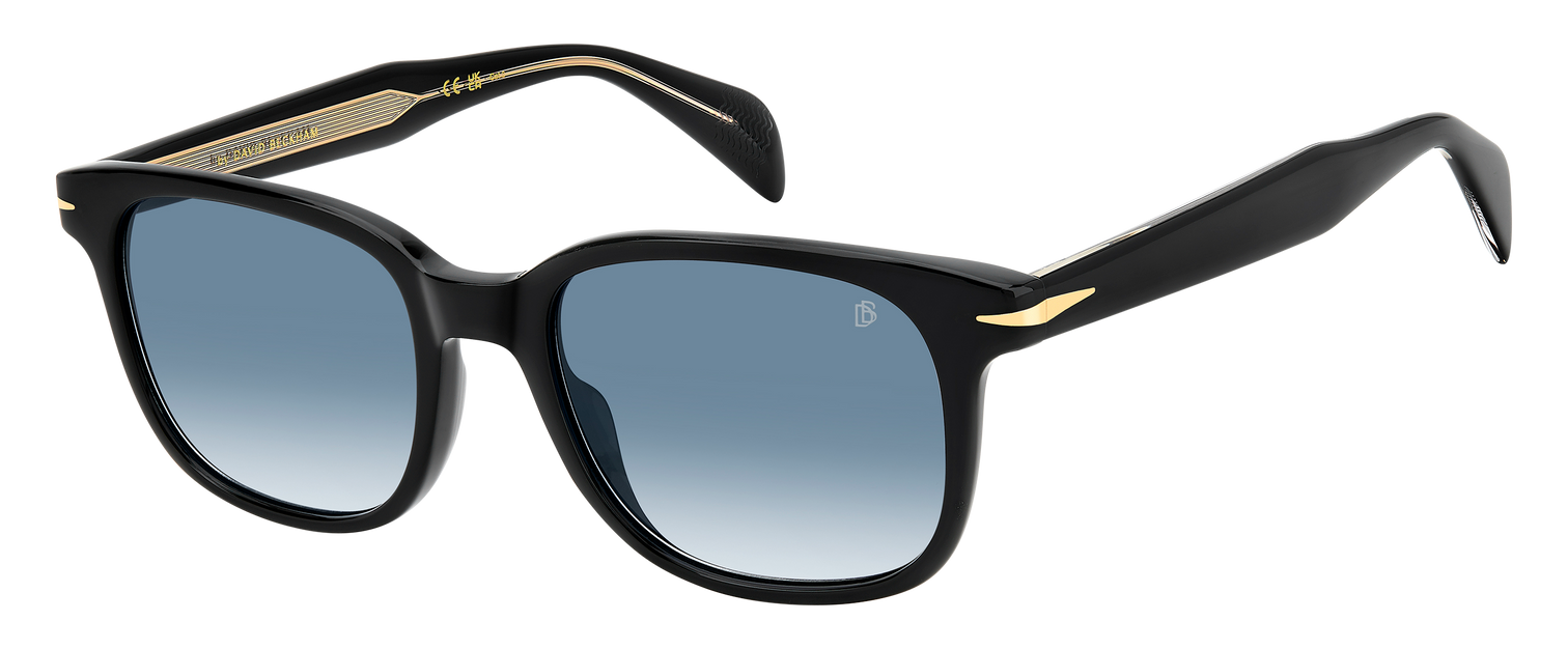 DB 1177/S - Black - Dk Blue Shaded