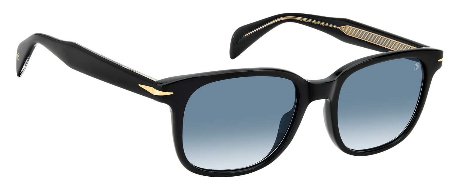 DB 1177/S - Black - Dk Blue Shaded