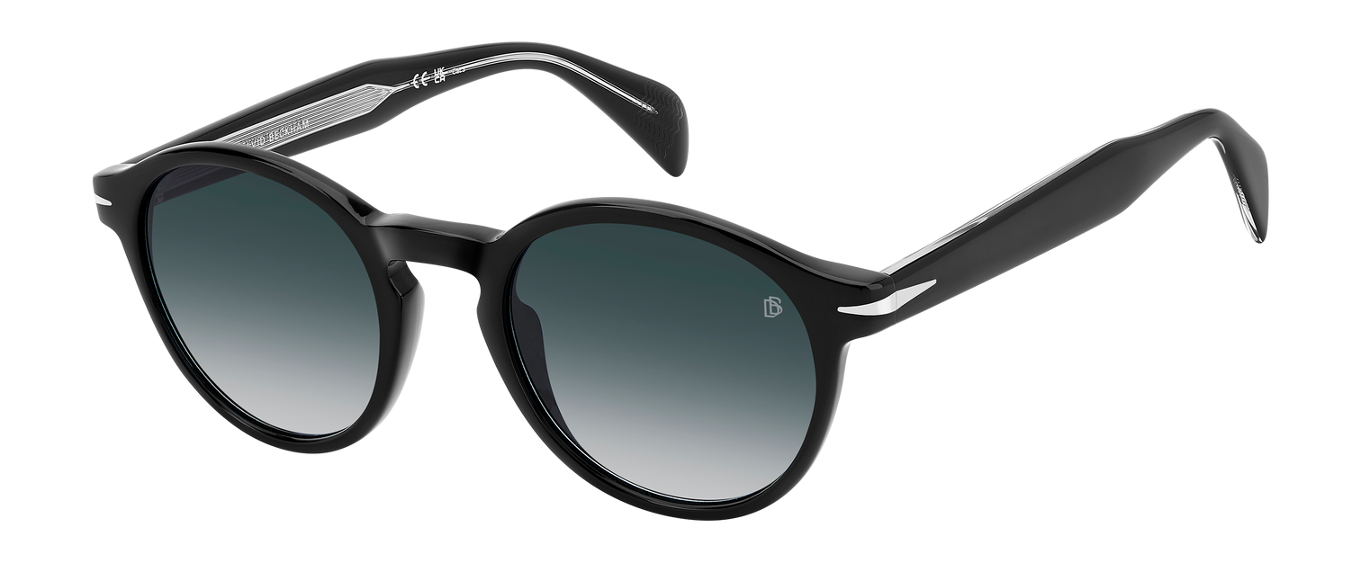 DB 1178/S - Black - Dk Blue Shaded