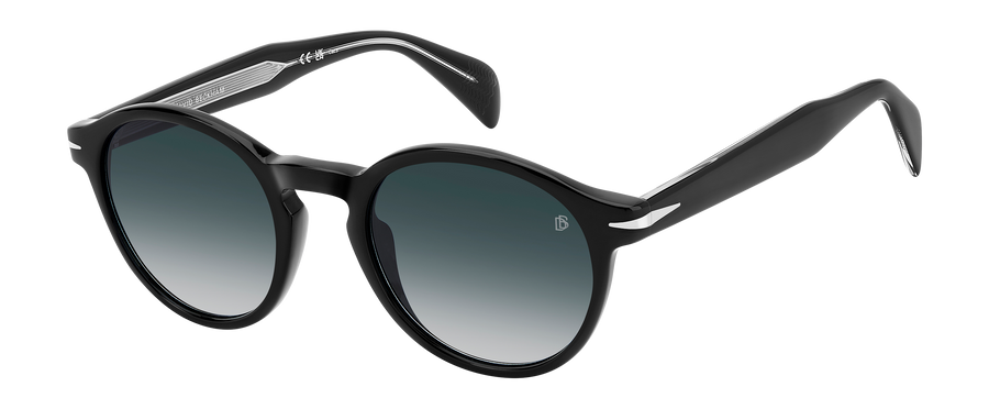 DB 1178/S - Black - Dk Blue Shaded