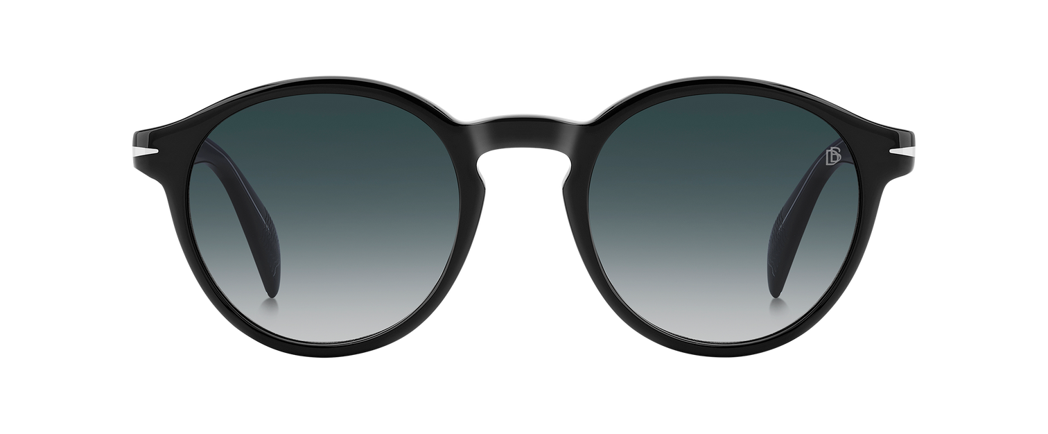 DB 1178/S - Black - Dk Blue Shaded