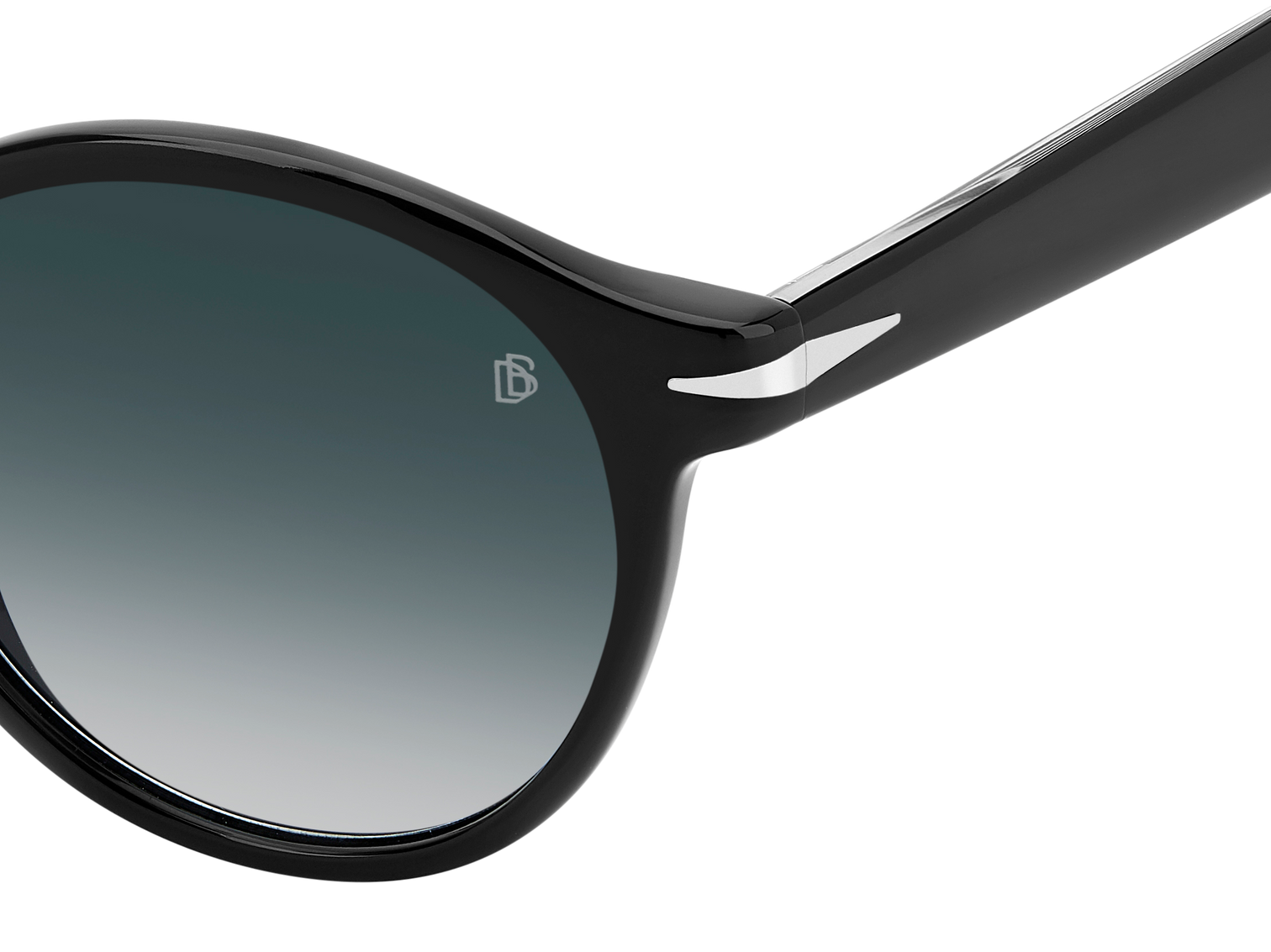 DB 1178/S - Black - Dk Blue Shaded