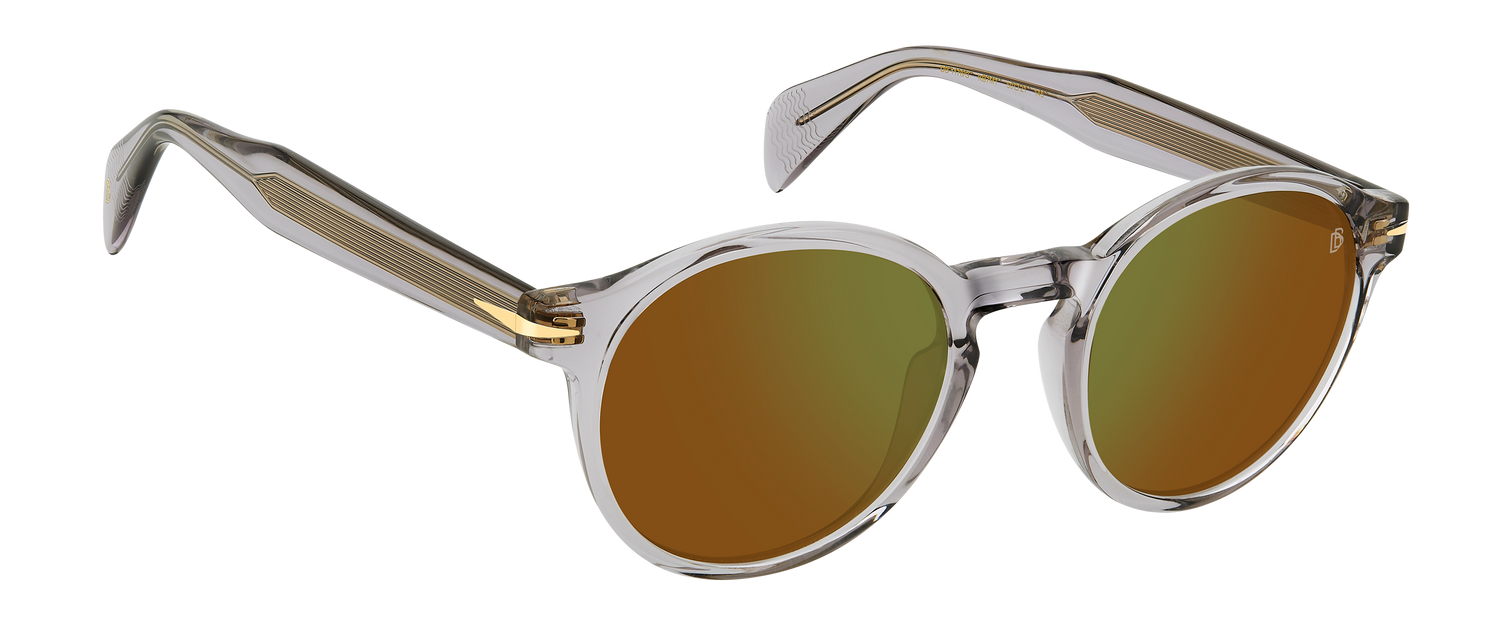 DB 1178/S - Grey - Green Mirror