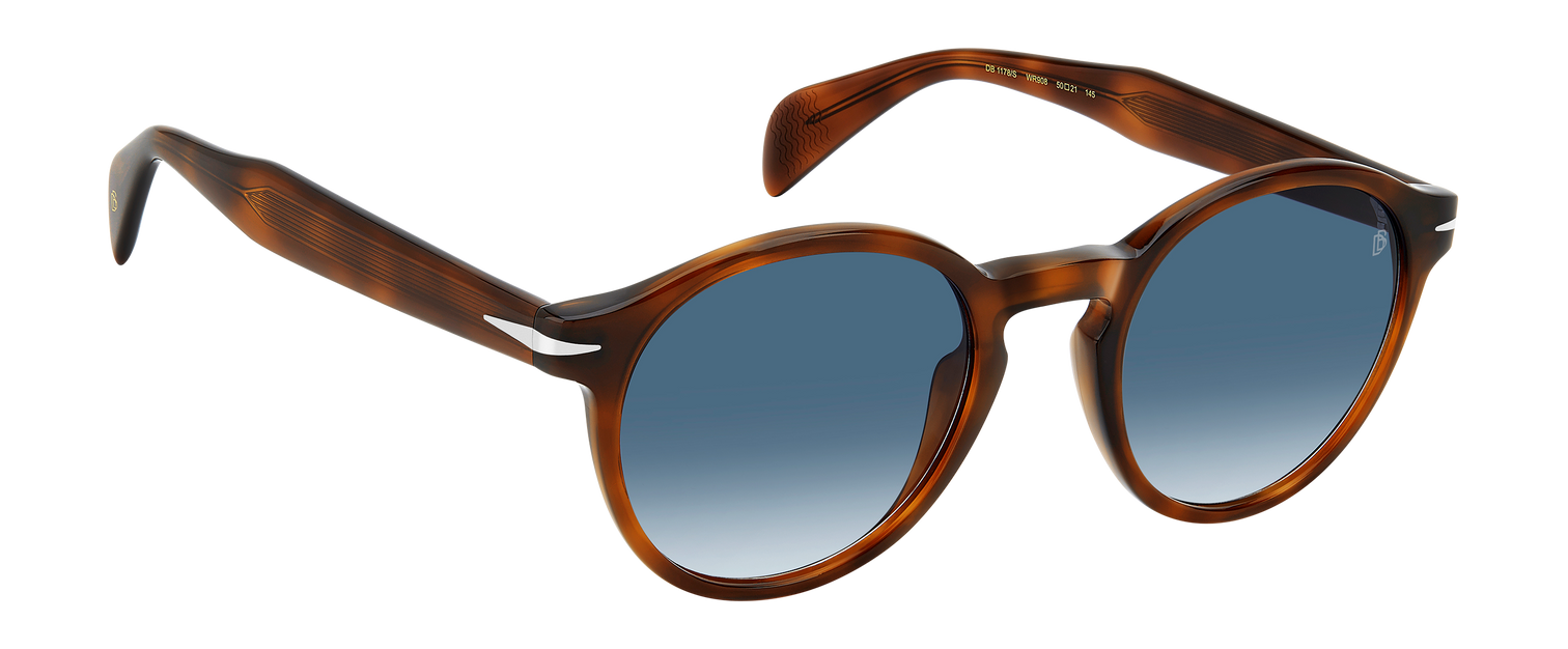 DB 1178/S - Brown Havana - Dk Blue Shaded