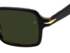 DB 1179/S - Preto Havana - Verde Lightgreen Antireflexo