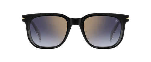 DB 7133/S - Black - Blue Shaded Gold Mirror