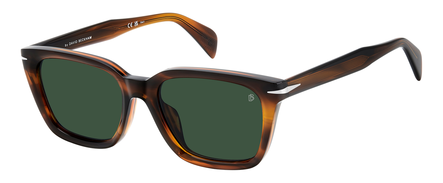 DB 7135/F/S - Brown Horn - Green