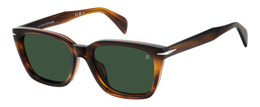 DB 7135/F/S - Brown Horn - Green