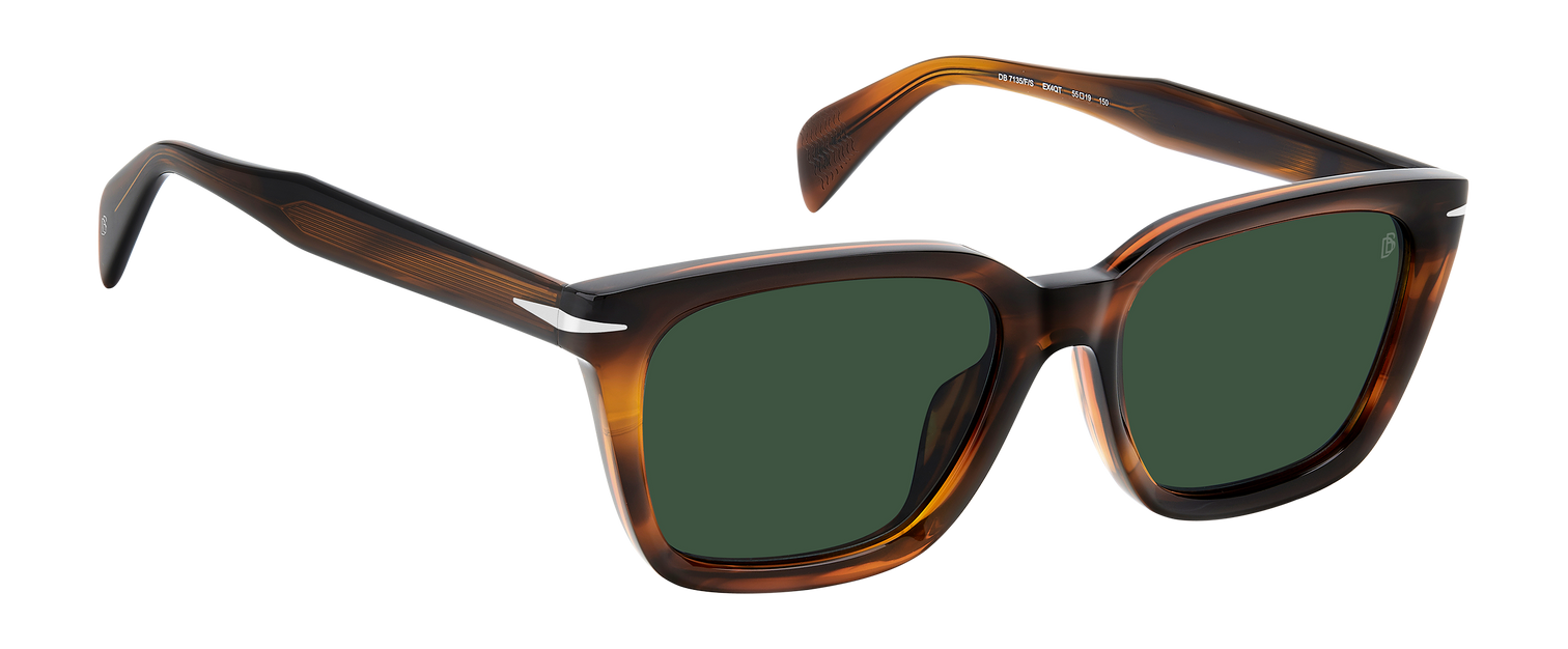 DB 7135/F/S - Brown Horn - Green