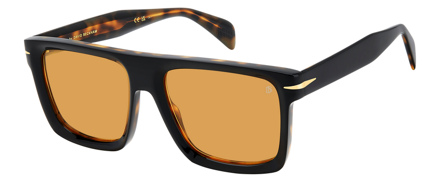 DB 7134/S - Black Havana - Orange Hight Contrast