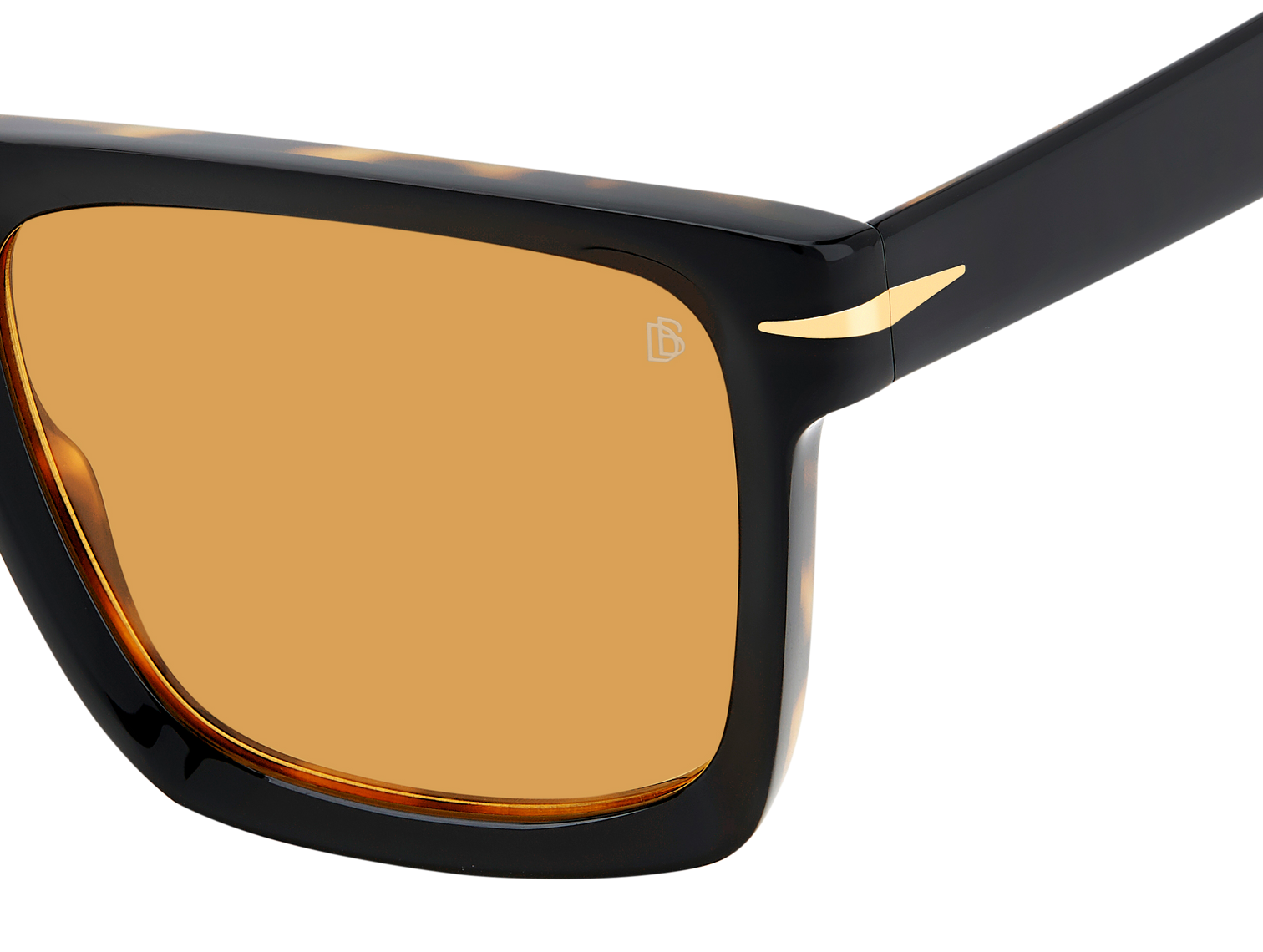 DB 7134/S - Black Havana - Orange Hight Contrast