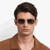 DB 1174/S - Palladium Havanna - Grüner Spiegel