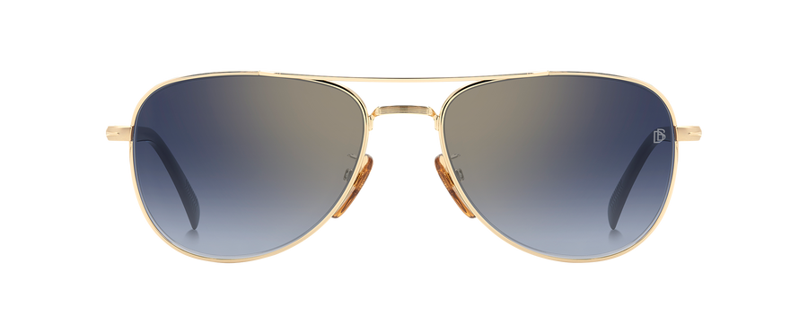 DB 1175/S - Gold Black_ - Blue Shaded Gold Mirror