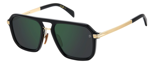 DB 7136/S - Black Gold - Green Mirror