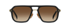 DB 7136/S - Nero opaco Oro - Nero Marrone Verde Antireflex