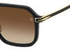 DB 7136/S - Nero opaco Oro - Nero Marrone Verde Antireflex