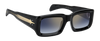 DB 7131/S - Black - Blue Shaded Gold Mirror