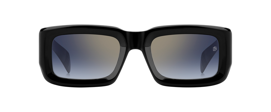 DB 7131/S - Black - Blue Shaded Gold Mirror