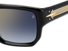DB 7132/S - Schwarz - Blau schattierter Goldspiegel