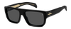 DB 7132/S - Black - Grey