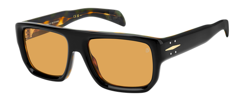 DB 7132/S - Black Havana - Orange Hight Contrast