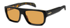 DB 7132/S - Black Havana - Orange Hight Contrast