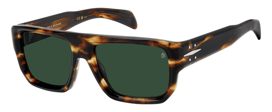 DB 7132/S - Brown Havana - Green