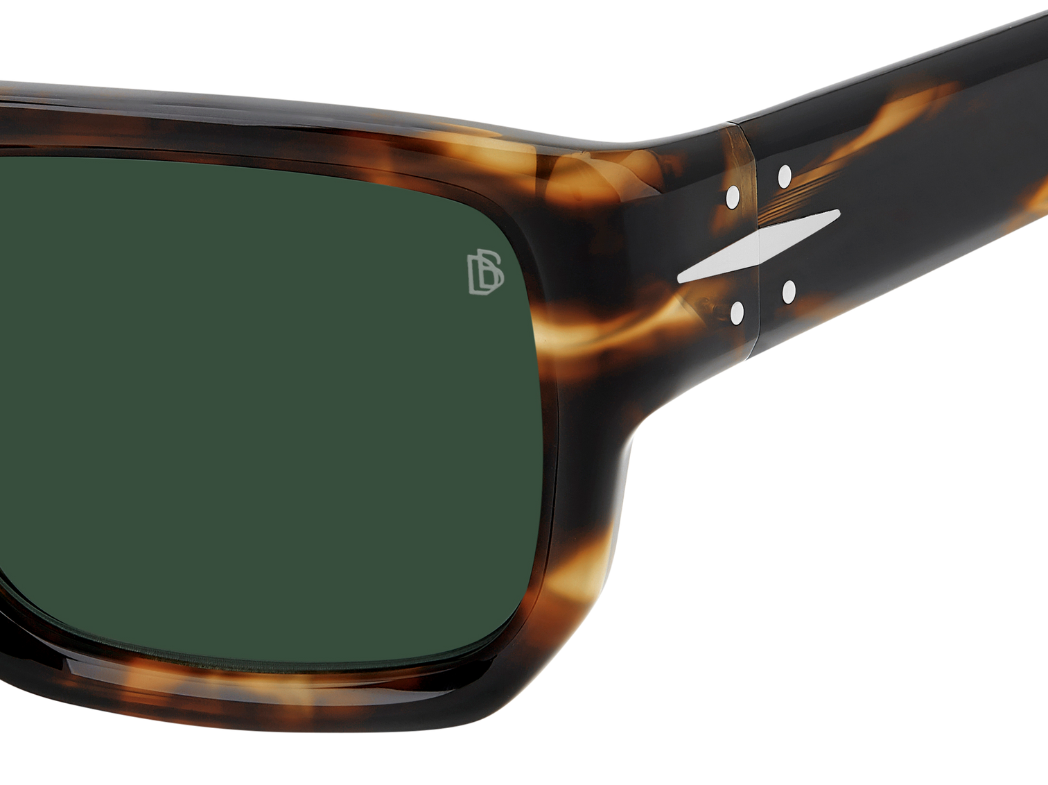DB 7132/S - Brown Havana - Green