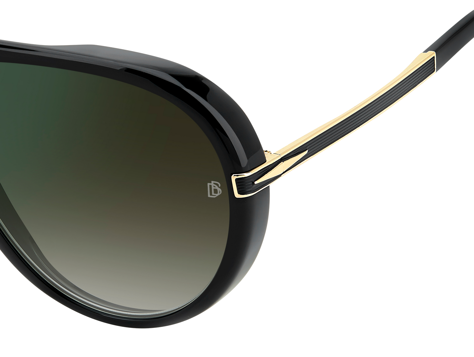 DB 99/VOYAGER - Black Gold - Green Shaded Green Mirror