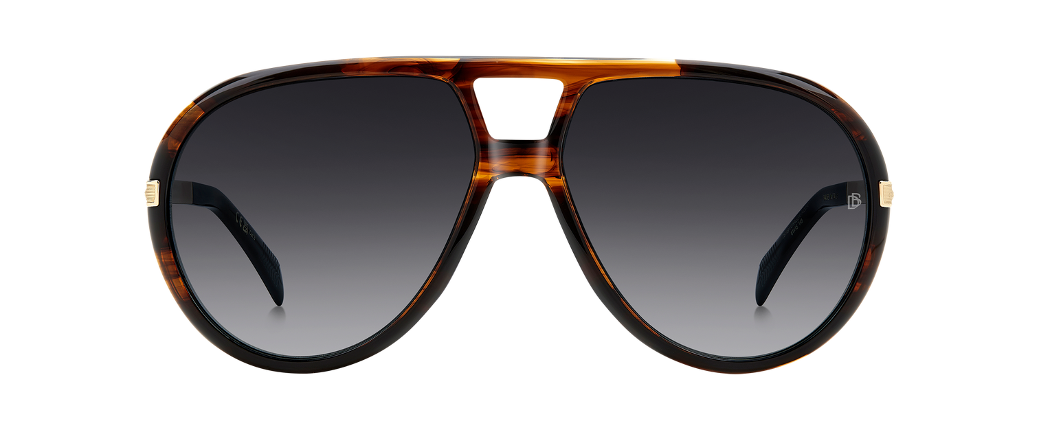 DB 99/VOYAGER - Brown Horn Gold - Dark Grey Shaded