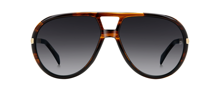 DB 99/VOYAGER - Brown Horn Gold - Dark Grey Shaded