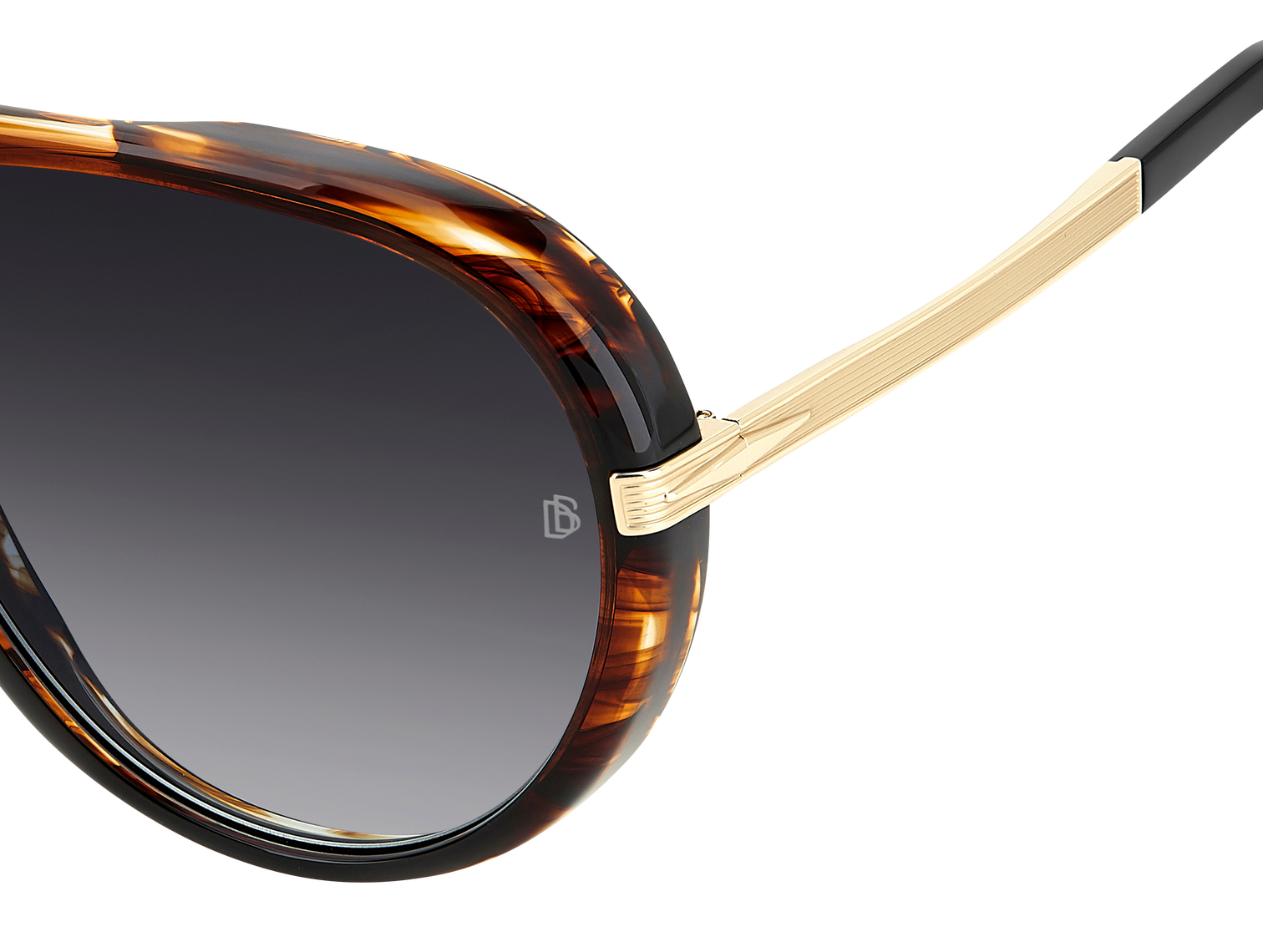 DB 99/VOYAGER - Brown Horn Gold - Dark Grey Shaded