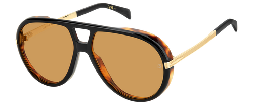 DB 99/VOYAGER - Black Havana Gold - Orange Hight Contrast