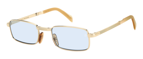 DB 99/ORIGAMI - Gold Beige Horn - Azure Photocromatic