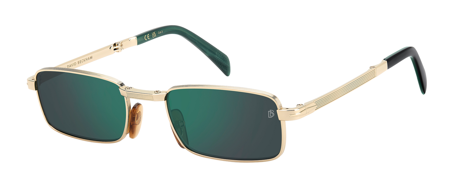 DB 99/ORIGAMI - Gold Green - Blue Mirror