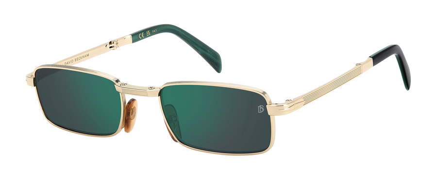 DB 99/ORIGAMI - Gold Green - Blue Mirror