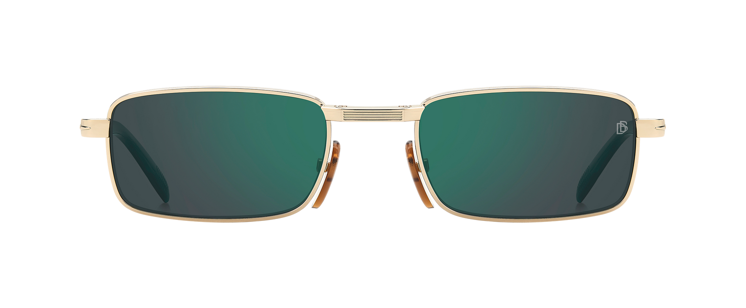 DB 99/ORIGAMI - Gold Green - Blue Mirror