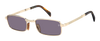 DB 99/ORIGAMI - Gold Brown Horn - Violet To Grey Photochromic
