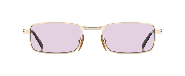 DB 99/ORIGAMI - Gold Brown Horn - Violet To Grey Photochromic