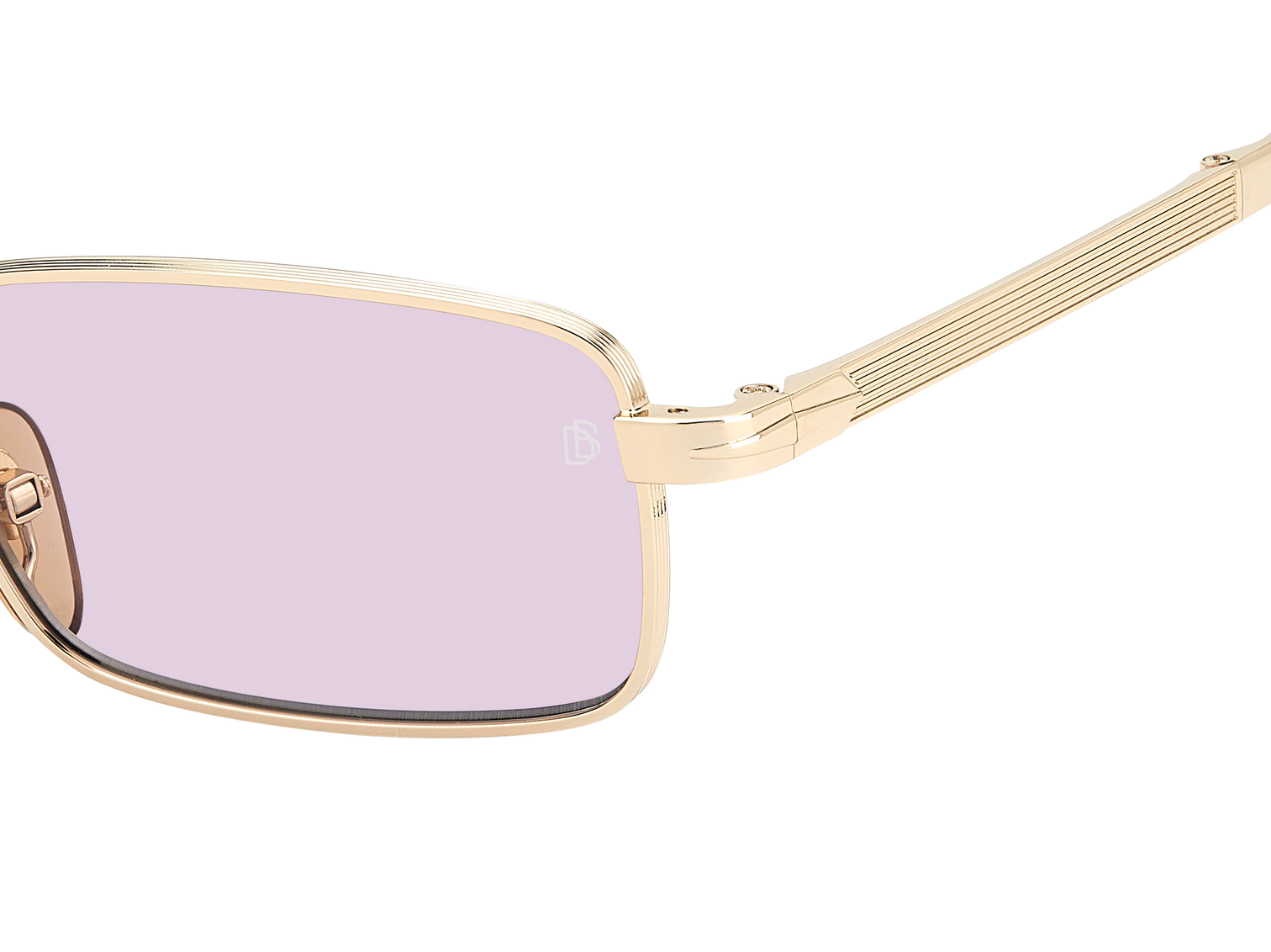 DB 99/ORIGAMI - Gold Brown Horn - Blue Mirror