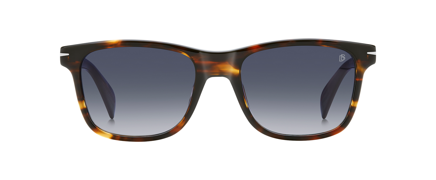 DB 1197/S - Brown Havana - Dk Blue Shaded